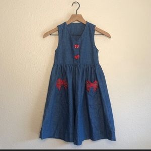 VINTAGE girls dress